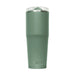 CamelBak - Thrive Tumbler VSS 0.9L - A drink bottle in a matte green finish with a transparent lid and a branded base.