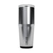 CamelBak - Thrive Tumbler VSS 0.9L - A drink bottle featuring a silver body with a black base, topped with a clear lid and a brand logo.