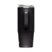 CamelBak - Thrive Mug VSS 1.0L - A drink bottle in matte black with a handle and a clear lid, featuring a simple logo.