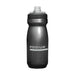 CamelBak Podium Bike Bottle 0.6L - Retail Colours - A drink bottle in grey with a sleek design, featuring a logo and a textured grip area.