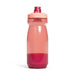 CamelBak Podium Bike Bottle 0.6L - Retail Colours - A drink bottle in shades of pink with a screw-top lid and a logo on its body.
