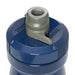 CamelBak Podium Bike Bottle 0.6L - Retail Colours - A drink bottle in navy blue with a grey cap and spout, featuring a logo on the lid.