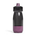 CamelBak Podium Bike Bottle 0.6L - Retail Colours - A drink bottle in black and purple with a screw-on lid and a branding logo.