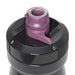 CamelBak Podium Bike Bottle 0.6L - Retail Colours - A drink bottle in black and purple, featuring a twist top and a logo.