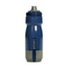 CamelBak - Podium 0.7L - A drink bottle in navy blue and grey, featuring a logo and a squeeze design for easy access.