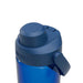 CamelBak - Thrive Chug 0.6L - A drink bottle in shades of blue with a flip-top lid and a button mechanism, featuring a logo.