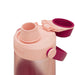 CamelBak - Thrive Chug 0.75L - A drink bottle in light pink with a maroon lid and a spout, featuring a handle and a logo.