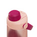 CamelBak - Thrive Chug 0.75L - A drink bottle featuring a pink and maroon design, with a wide spout and a handle. It has a logo on the side.