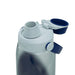 CamelBak - Thrive Chug 1.0L - A drink bottle in grey and navy with a chug-style spout and a secure lid, featuring a branding logo.