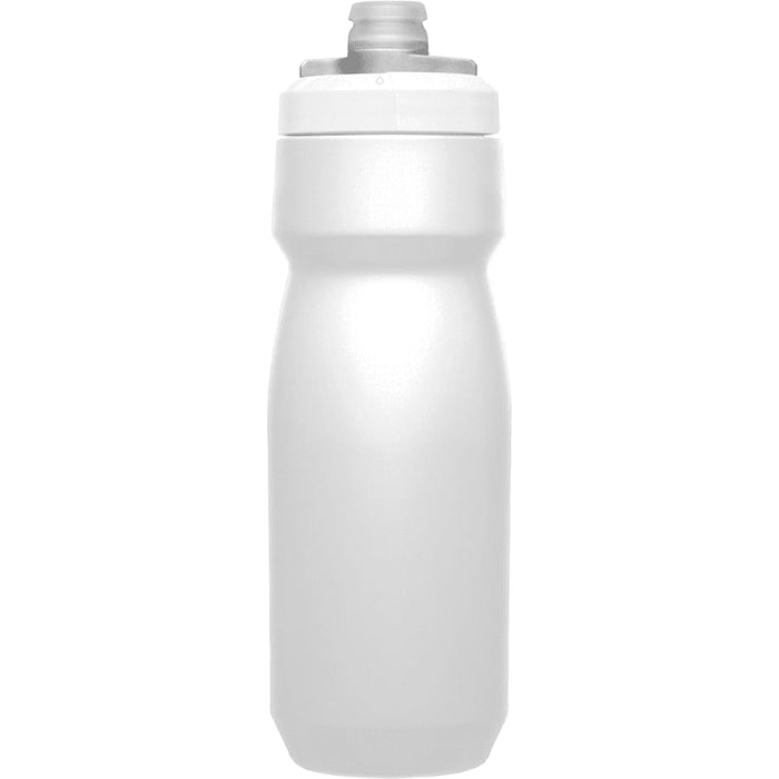 CamelBak - Podium 0.7L - Plain Colours - A drink bottle in plain white, featuring a screw-top lid and a logo on the side.