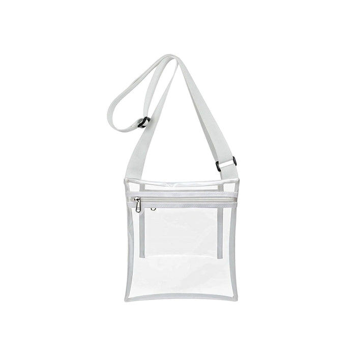 PVC Clear Crossbody Bag With Inner Pouch - Custom Promotional Product
