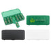 7 Day Pills Organizer - A 7-day pills organiser featuring green, black, and white colours, with a logo on the green case.