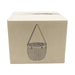 Saint-Rémy Cooler Basket - A brown cardboard box featuring a woven basket illustration with a hanging handle. The box has a minimalistic design.