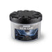 Air Freshener – New Car - A black-lidded container of air freshener with a label featuring a car interior design.