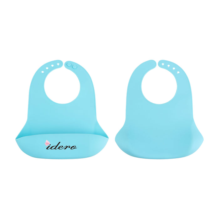 Silicone Bib with Snap Closure - Custom Promotional Product