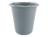 Falcon Enamel 300ml 9cm Tumbler - A grey enamel tumbler with a smooth finish, featuring a rounded top and a simple design.