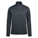 Men's Volante H2X-DRY 1/4 Zip Pullover - A men's pullover in dark grey featuring a 1/4 zip and long sleeves, with a logo present.