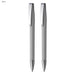 Executive COBRA Metallic MM Gift Set - A gift set featuring two grey metallic pens with sleek silver accents and a branding logo.