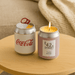Mini East 42nd Street Can Candle - A mini candle designed like a soda can, featuring silver and pink colours with a flame on top.