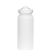 Festive Essentials Set - A white drink bottle with a screw-top lid and silver accents. It features a simple design and has a logo.