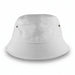 Long Beach Bucket Hat – Medium - A white bucket hat featuring a simple, unembellished design and a small logo on the side.