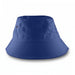 Long Beach Bucket Hat – Small - A blue bucket hat with a rounded top and a wide, downward-sloping brim. It features ventilation holes.