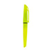 Gear Pen Highlighter - A highlighter pen in bright yellow, featuring a sleek design and a clip for easy attachment. It has a logo displayed.