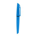 Gear Pen Highlighter - A blue pen highlighter with a sleek design and a clip feature. It has a logo on the side.