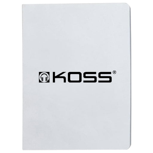 Koda Survival Notebook (Blank Pages) - A grey notebook with blank pages, featuring a branded logo on the cover.