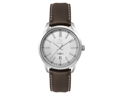 Ladies Casual Dress Watch, Leather Strap