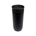 The Ultimate Welcome - Hot Chocolate Edition - A stainless steel coffee cup in a sleek black design, featuring a tight-fitting lid.