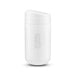 The Modern Essential Gift Set - A white reusable coffee cup with a lid and a logo, designed for hot beverages.