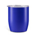 Indiana Coffee Cup - A purple coffee cup with a clear lid and a smooth finish, featuring a branding logo.