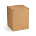 Indiana Coffee Cup - A plain brown cardboard box with a square shape, featuring a top flap for closure.
