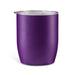 The Refuel Pack - A purple insulated coffee cup with a clear lid, featuring a smooth, matte finish and a rounded design.