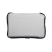 The Knock Off for Christmas Pack - A gray cooler bag with a black zipper and trim, featuring a logo on the front.