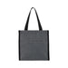 Lunch & Latte Kit - A cooler bag in dark grey with black accents, featuring a front pocket and adjustable straps.