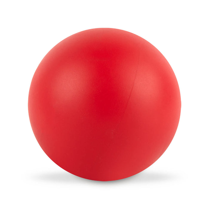 The Game Day Pack - A red Hi Bounce Ball with a smooth surface and a round shape.