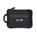 Vision Sports Towel - A black pouch with a handle, featuring a logo and text promoting athletic performance.
