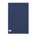 Haven Medium Cotton Tea Towel - A medium cotton tea towel in navy blue with stitched edges and a small tag. It has a simple design and a logo.
