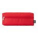 Tech Pack Connect - A red utility case with a zip closure and a branding label on the side.