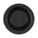 Sip n Fly Pet Bowl - A black pet bowl with a round shape and six stabilising notches along the rim. It features a logo in the centre.
