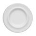 Sip n Fly Pet Bowl - A plain white pet bowl with a deep rim and smooth surface, featuring a simple, unadorned design.