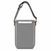 Pavilion Cooler by The Line Edit. - A grey cooler with a strap for easy carrying, featuring a simple, sleek design and a logo.