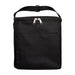 Daily Grind Pack - A black insulated lunch bag with a zip closure and adjustable strap, featuring a front pocket.