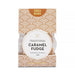 The Perfect Pairing - A package of traditional caramel fudge, featuring a decorative gold and white design, containing 125g of fudge.