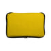 The Gone Fishing Pack - A yellow zippered pouch features a black trim, designed for outdoor use with a logo present.