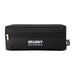 Tech Pack Connect - A black pencil case with a zip closure and a logo on the front. Contains a simple rectangular shape.