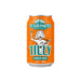 The Knock Off for Christmas Pack - An orange can of ginger beer featuring a logo, a playful illustration of a person playing guitar, and a 330mL volume.