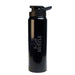 The Hustle Pack - A black drink bottle with a flip-top lid, featuring a logo and the word "HUSTLE".